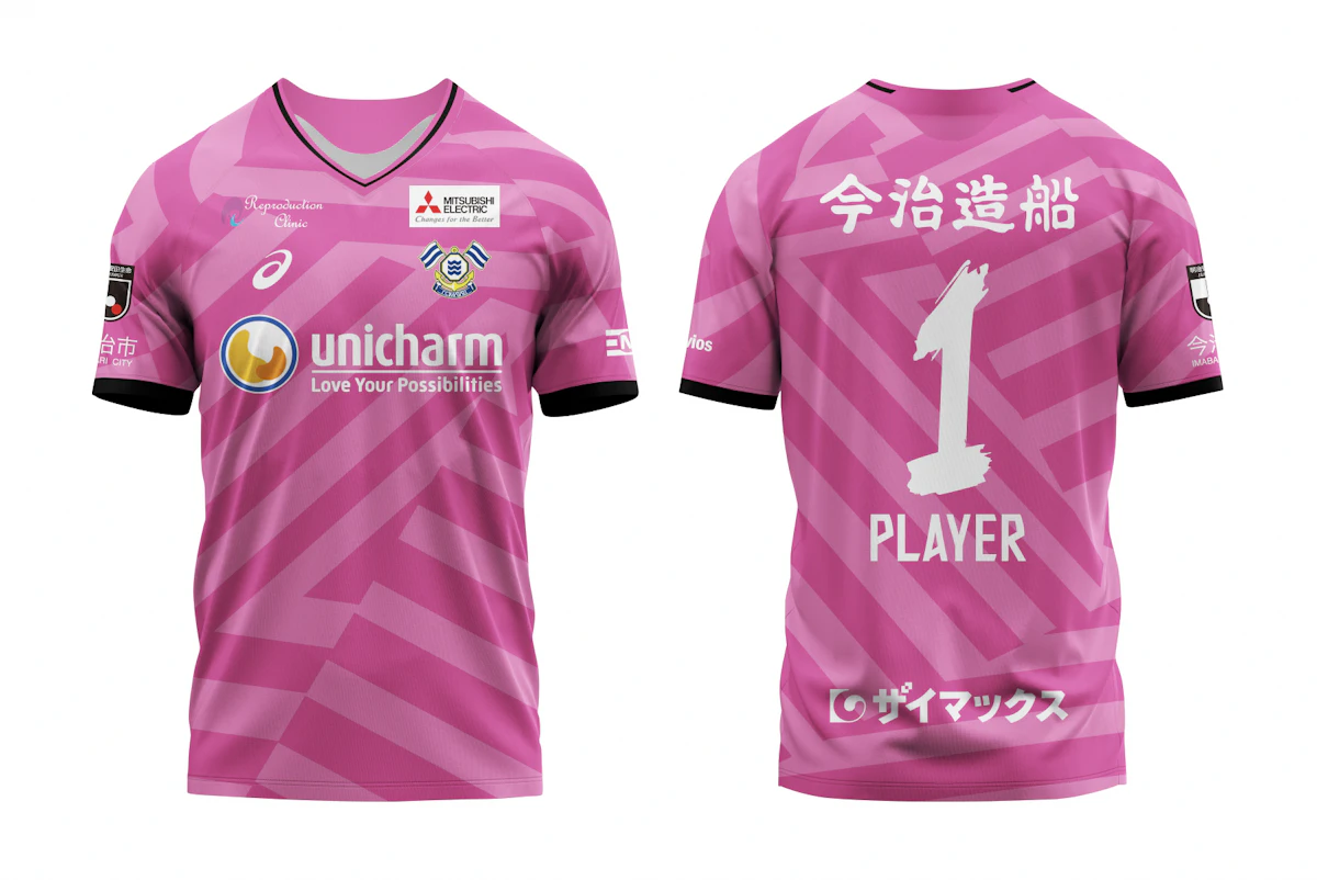 明治安田J2・J3百年構想リーグ 新ユニフォームのデザインならびに第一